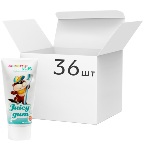 Упаковка зубної пасти Bioton cosmetics Juicy Gum 50 мл х 36 шт (4820026152783) ТОП в Кривому Розі