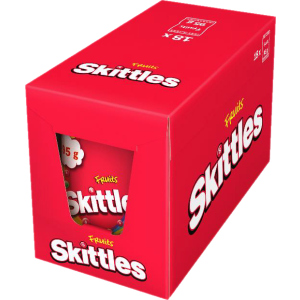 Упаковка драже Skittles Фрукти 95 г x 18 шт (4009900517294) краща модель в Кривому Розі