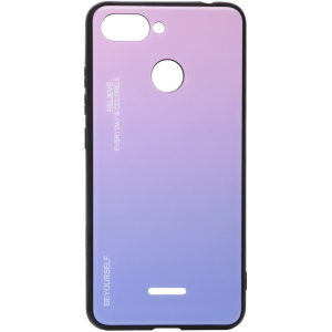 Панель BeCover Gradient Glass для Xiaomi Redmi 6/6A Pink-Purple краща модель в Кривому Розі