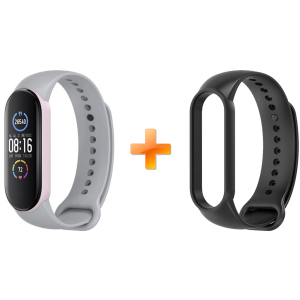 Xiaomi Mi Band 5 MiJobs Dual Color Grey/Pink (MJ5-DSS003GP) в Кривому Розі