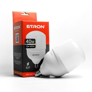 LED лампа ETRON 1-EHP-304 T120 40W 6500K E27 краща модель в Кривому Розі