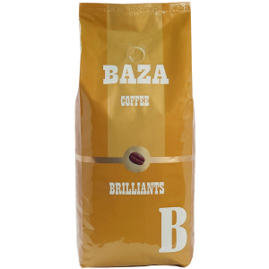 Кава в зернах Baza Coffee Brilliants "B" 100% Арабіка 1 кг (4820215240017) в Кривому Розі