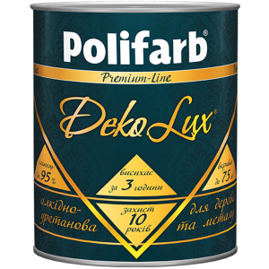 хороша модель Емаль Polifarb DekoLux 2.2 кг Чорна (PB-111938)