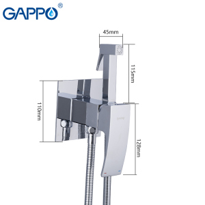 Змішувач для гігієнічного душу Gappo Jacob G7207-1 краща модель в Кривому Розі