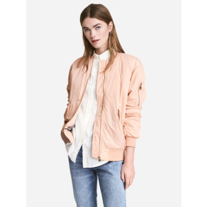 Бомбер H&M 4279515-ACUH 46 Бледно-розовый (3000001827917) ТОП в Кривом Роге