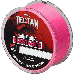 Лісочка DAM Damyl Tectan Superior Elasti-Bite 300 м 0.45 мм 13.5 кг Рожева (66210) краща модель в Кривому Розі