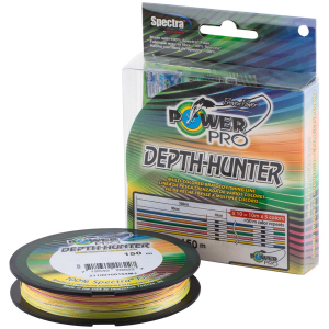 Шнур Power Pro Depth-Hunter 150 м 0.1 мм 5 кг Multi Color (22667859) надежный