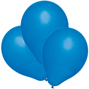 Набір Повітряні кульки Susy Card Сині 20 см 100 шт (40011424) ТОП в Кривому Розі