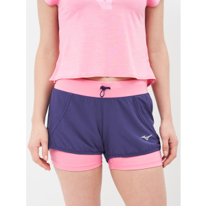 Спортивні шорти Mizuno MUJIN 4.5 2in1 SHORT J2GB928312 XS (5054698686218) краща модель в Кривому Розі