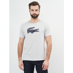 Футболка Lacoste TH2042-MNC 2XL (T7) Silver Chine/Navy Blue (3614038032161) надійний