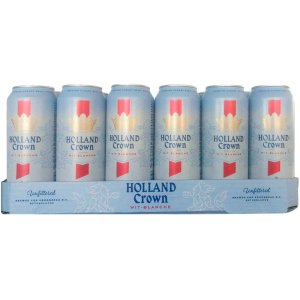 Упаковка пива Holland Crown Wit Blanche Unfiltered светлое нефильтрованное 5% 0.5 л x 24 шт (8719326025339) лучшая модель в Кривом Роге