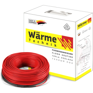 Кабель нагрівальний Warme Twin Flex Cable 80 м/1200 Вт (WTFC 1200) краща модель в Кривому Розі