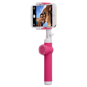 Селфи-монопод Momax Selfie Hero Bluetooth Selfie Pod 100cm Pink лучшая модель в Кривом Роге