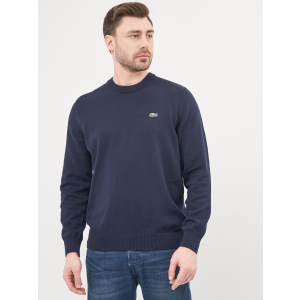 хорошая модель Свитшот Lacoste AH1985-166 M (T4) Navy Blue (3614030058329)