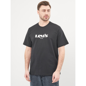 Футболка Levi's SS Relaxed Fit Tee Mv SSnl Logo Caviar 16143-0084 S (5400898765718) лучшая модель в Кривом Роге