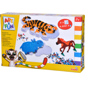 Термомозаїка Simba Toys Веселий Зоопарк 9 мотивів 4500 елементів (6374279) в Кривому Розі