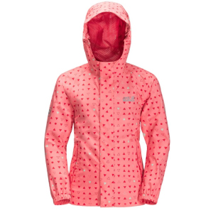 Вітровка Jack Wolfskin Tucan Dotted Jacket Kids 1608891-8296 104 см (4060477841441) ТОП в Кривому Розі