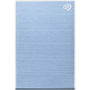 Жорсткий диск Seagate One Touch 2TB STKB2000402 2.5 USB 3.2 External Light Blue надійний