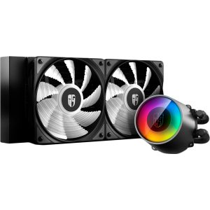 Система рідинного охолодження DeepCool Castle 240 RGB V2 ТОП в Кривому Розі