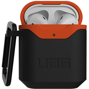 Чохол UAG Std. Issue Hard 001 (V2) для Apple AirPods Black/Orange (10242F114097)