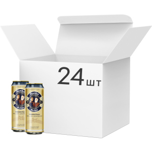 Упаковка пива Apostel Helles Lager светлое фильтрованное 5% 0.5 л х 24 шт (4054500101138) ТОП в Кривом Роге