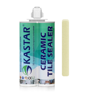 Двокомпонентна епоксидна фуга затирка Kastar Ceramic Tile Sealant Pearl Gold/Бежевий, 400мл. ТОП в Кривому Розі