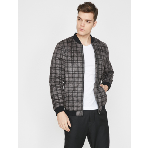 Бомбер Koton 9YAM21140HW-53W XL Antracite Check (8681975196879) в Кривом Роге