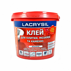 Клей для плитки та мозаїки Lacrysil 8кг в Кривому Розі