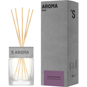 Аромадиффузор Sister's Aroma Reed Diffuser Tuscan Grapes Тосканский виноград 120 мл (8681301037166) лучшая модель в Кривом Роге