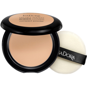 Пудра для обличчя Isadora Velvet Touch Sheer Cover Compact Powder 44 warm sand 10 г (7317852149447) в Кривому Розі