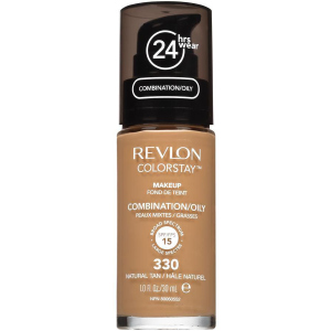 Тональний крем Revlon ColorStay комбінована та жирна шкіра з дозатором 330 Natural Tan 30 мл (309974700115) ТОП в Кривому Розі