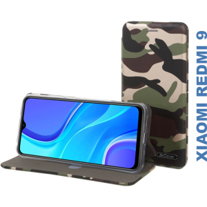 Чехол-книжка BeCover Exclusive для Xiaomi Redmi 9 Camouflage