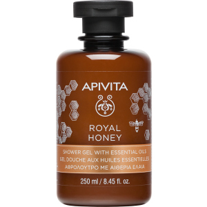 Гель для душу Apivita Royal Honey з ефірними оліями 250 мл (5201279073220) в Кривому Розі