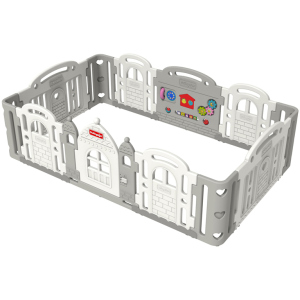 Дитячий манеж Dwinguler Castle Downy Grey (8809268161032) краща модель в Кривому Розі