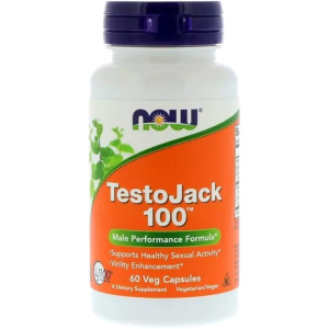 Репродуктивне Здоров'я Чоловіків ТестоДжек TestoJack 100 Now Foods 60 капсул (733739021687)