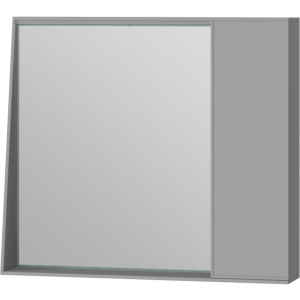 Зеркальный шкаф JUVENTA Manhattan MnhМ-80 серый рейтинг