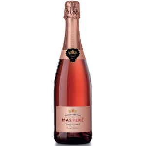 Вино игристое Pere Ventura Mas Pere Rosado Brut розовое брют, 0.75 л 11.5% (8426998257752) лучшая модель в Кривом Роге