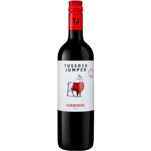 Вино Tussock Jumper Carmenere красное сухое 0.75 л 13.5% (3760204540142) ТОП в Кривом Роге