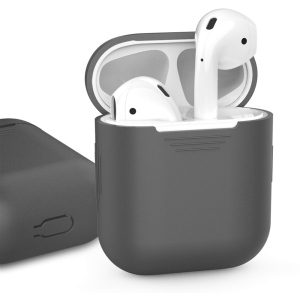 Класичний Силіконовий чохол AhaStyle для Apple AirPods Gray (AHA-01020-GRY) в Кривому Розі