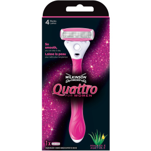 купити Верстат для гоління Wilkinson Sword Quattro for Woman + 1 змінний картридж (4027800718030)