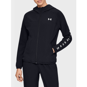 Вітровка Under Armour Woven Hooded Jacket-BLK 1351794-001 S (193444697445) краща модель в Кривому Розі