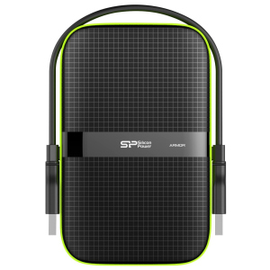 Жорсткий диск зовнішній Silicon Power Armor A60 4TB USB 3.0 Black (SP040TBPHDA60S3K) ТОП в Кривому Розі