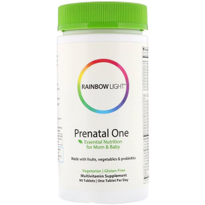 Мультивітаміни Rainbow Light для вагітних Prenatal One 90 таблеток (21888109722) краща модель в Кривому Розі