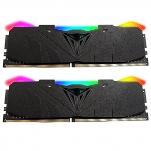 купити Модуль пам'яті DDR4 2x8GB/3200 Patriot Viper RGB Black (PVR416G320C6K)