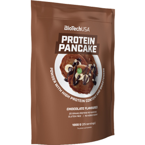 Замінник живлення BioTech Protein Pancake 1000 г Шоколад (5999076236206) краща модель в Кривому Розі