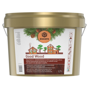 Морилка для дерева Eskaro Good Wood 2.7 л прозорий; тонування в Кривому Розі