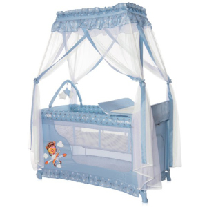 Манеж Lorelli Magic Sleep Blue Adventure (Чарівний сон Блю Адвент) в Кривому Розі