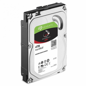 Дисковий накопичувач внутрішній Seagate IronWolf 4TB 3,5" SATAIII 5900 об/хв Сріблястий (ST4000VN008)