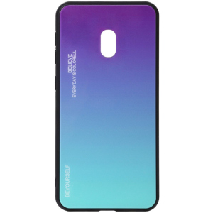 Панель BeCover Gradient Glass для Xiaomi Redmi 8A Purple-Blue в Кривом Роге