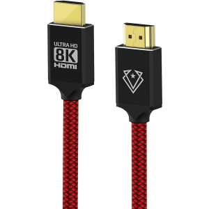 Кабель Vertux VertuLink-150 HDMI 2.1 UltraHD-8K HDR eARC 1.5 м Bloodyred (vertulink-150.bloodyred) ТОП в Кривому Розі